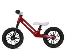 Aga Design Qplay Racer Art.281261 Red   Детский велосипед - бегунок с металлической рамой и надувными колёсами