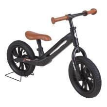 Aga Design Qplay Racer Art.281263 Black  Bērnu skrējritenis ar metālisko rāmi un piepūšamajiem riteņiem