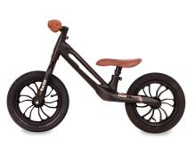 Aga Design Qplay Racer Art.281263 Black  Bērnu skrējritenis ar metālisko rāmi un piepūšamajiem riteņiem