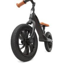 Aga Design Qplay Racer Art.281263 Black  Bērnu skrējritenis ar metālisko rāmi un piepūšamajiem riteņiem