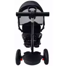 Bebe Basic Schumacher Kid  Air Trike Art.281267 Beige Bērnu  trīsritenis ar rokturi , jumtiņu un piepūšamajiem riteņiem