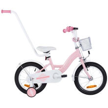 Velosipēds - XXV- TOMABIKE 14"  - PLATĪNA - GAIŠI ROZĀ