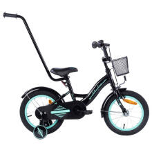 Velosipēds - XXV- TOMABIKE 14"  - PLATĪNA - MELNS / TURKUS