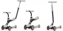 Qplay Sema 5 in 1 Scooter Art.281328 Beige Skrejritenis ar sēdekli 3 in1