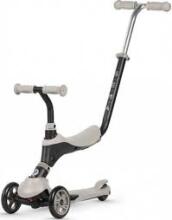 Qplay Sema 5 in 1 Scooter Art.281328 Beige Skrejritenis ar sēdekli 3 in1