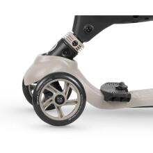 Qplay Sema 5 in 1 Scooter Art.281328 Beige Skrejritenis ar sēdekli 3 in1