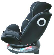 Aga Design Hamilton 360 Isofix Art.FR01 Diamond Black Child car seat 0-36 kg