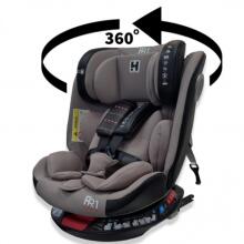 Aga Design Hamilton 360 Isofix Art.FR01 Diamond Black Child car seat 0-36 kg