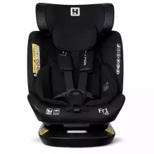 Aga Design Hamilton 360 I-Size Art.FR01 Diamond Black Детское автокресло 0-36 кг