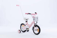 Велосипед - XXV - TOMABIKE 12" - ПЛАТИНОВЫЙ - СВЕТЛО-РОЗОВЫЙ