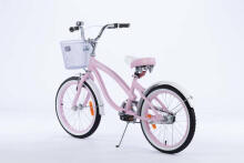 Velosipēds - XXIII - TOMABIKE 18" - CRUISER - GAIŠI ROZĀ