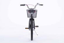 Velosipēds - XXIII - TOMABIKE 20" - CRUISER - MELNS / ROZĀ