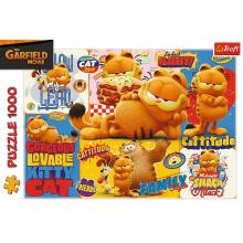 Puzzle - 1000 - Garfield piedzīvojumi - Garfield Trefl 10935