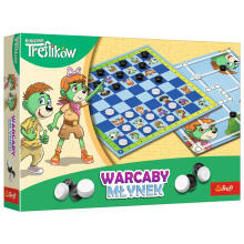 GAME - Checkers and Mill Trefl Family Trefl 02658