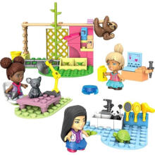 Block - 71576 / GYH09 - MEGA BLOCKS - BARBIE - ANIMAL GROOMING STATION