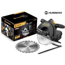 Cirkulārā zāģis koksnei 1200 W Humberg HM-420 zāģis ar vadotni un putekļu izsūcēju