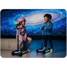 Trīsriteņu līdzsvara skūteris bērniem LED Ricokids Leddi - Melns