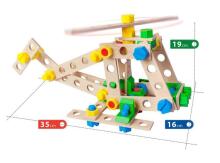 Koka konstruktors - Helikopters