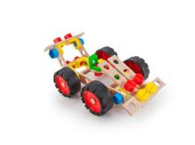 Koka konstruktors - Sacīkšu auto