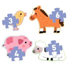 Progressive puzzles - At the farm