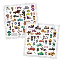 160 uzlīmes – Crazy Motors pasaule