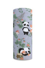 Autiņš - 28661 - TETRA PRINT - EGA - PANDA MĪLESTĪBĀ - PELĒKS - izmērs 70x80 cm