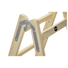 Двусторонняя лестница H40 StandardLine / деревянная / 2x5 ступеней
