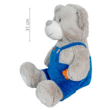 Mīkstā rotaļlieta - 84535 / 45353 - LĀCIS BIKSĒS - izmērs 31 cm