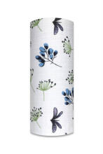Diaper - 14305  - TETRA PRINT - EGA - DRAGONFLY - BLUE  - size 70x80 cm