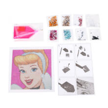 DIAMENTOWA MOZAIKA - 3873 - KSIĘŻNICZNI DISNEY - CINDERELLA