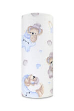 Diaper - 13681 - TETRA - EGA - KOALA on the MOON - BLUE - size 70x80 cm