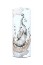 Diaper - 14442  - TETRA PRINT - EGA - ELEPHANT & RAINBOW - size 70x80 cm
