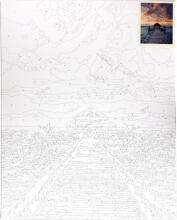 Рисование по номерам - 45698 - ОСТРОВ - размер 40x50 см