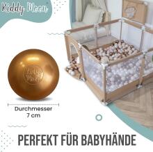 KiddyMoon Extra Balls Art.285127 Mix   Baseina bumbiņas Ø 7 cm, 100 gab.