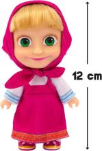 Masha and Bear Toys  Art.MHA001  Lelle Maša no bērnu iemīļotās multiplikācijas filmiņas „Maša un Lācis”