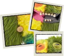 Fuggler&Spongebob Misfit Monsters Art.285151 Забавный уродливый монстр