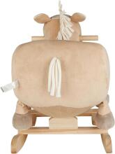 Rocking  Chair Horse Art.285152  Мягкое кресло-качалка с поддержкой спинки