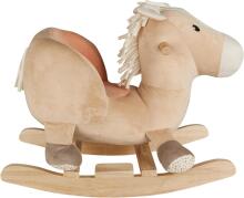 Rocking  Chair Horse Art.285152  Мягкое кресло-качалка с поддержкой спинки