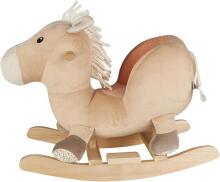 Rocking  Chair Horse Art.285152  Мягкое кресло-качалка с поддержкой спинки