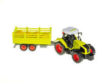 TRAKTORS AR DZINĒJU UN BALES