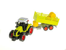 TRAKTORS AR DZINĒJU UN BALES