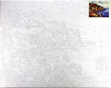 Рисование по номерам - 45834 - ЗАЛ 2 - размер 40x50 см