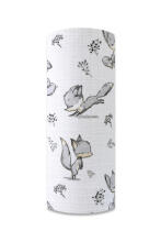 Autiņš - 30503 - TETRA PRINT - EGA - FOX - PELĒKS - izmērs 70x80 cm
