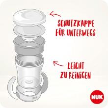 Mini Magic Cup Learning Cup Leak-proof 360° Art.285627 Мини-чашка  с ручкой-непроливайкой 6+,160мл