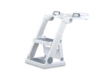 Seat cover on toilet - with LADDER - Baby Ladder Potty - MoonLight GREY