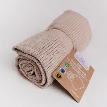 Balnket - TB0491/17 - cotton - SISI - size 75x100 - BROWN