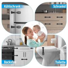 Echocube Baby Cabinet Lock Art.285875 Black Защита для выдвижных ящиков /холодильника,1 шт