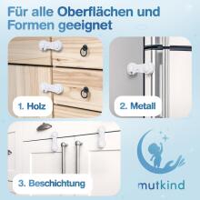 Mutkind Child Safety Cabinet Art.285877 Замок для дверей,1 шт