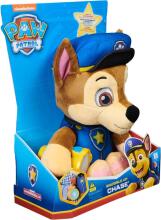 Paw Patrol Snuggle Up Pup  Chase Art.285881  Plīša mūzikāla rotaļlieta  Kucēns