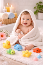 Bebe Basic Cotton Baby Towel  Art.285888 Black  Хлопковое полотенце фроте  30x30 см (100% хлопок)
